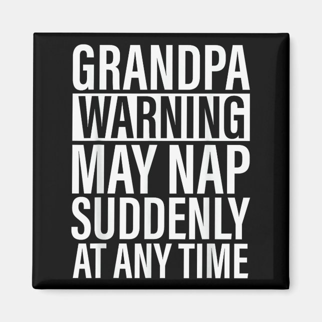 Papa Art For Grandpa From Grandkids Father's Day P Magnet (Framsidan)