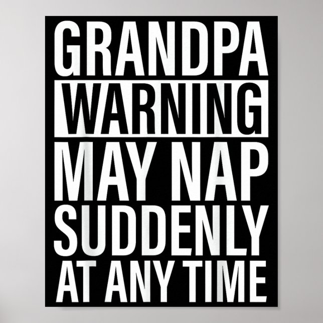 Papa Art For Grandpa From Grandkids Father's Day P Poster (Framsidan)