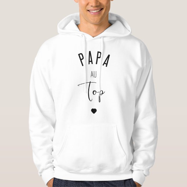 PAPA AU TOP HOODIE (Framsida)