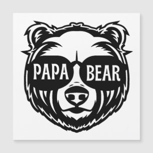 Papa Bear Solglasögon Fars Dag 