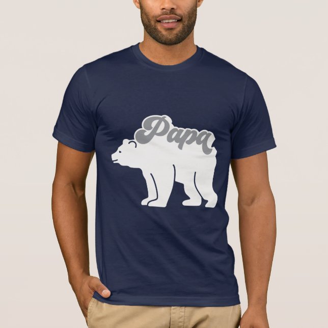 Papa Bear T Shirt (Framsida)