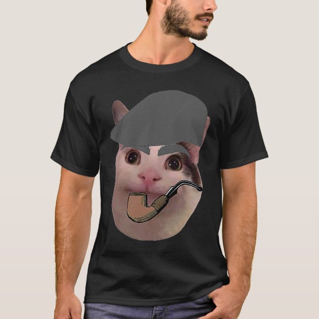 Papa Beluga Katt T Shirt (Framsida)