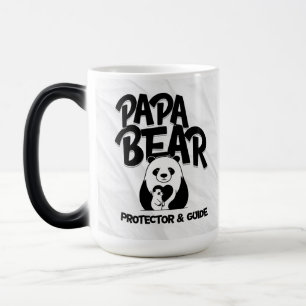 Papa Björn Mugg – Panda Design för Beskyddare & Vä