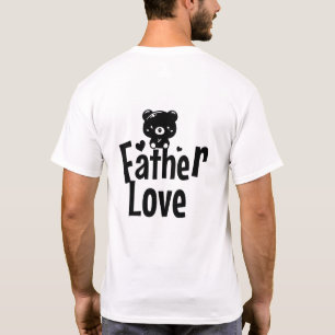 Papa Björn T-Shirt – Beskyddare & Vägledare Söt