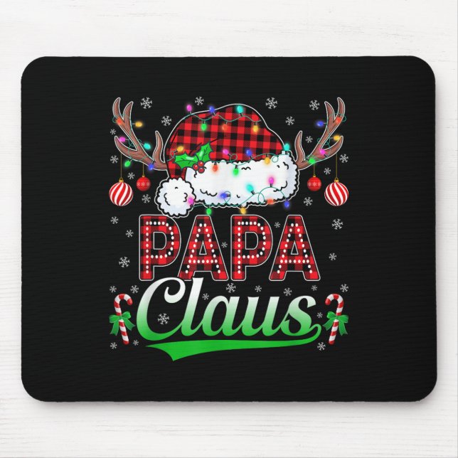 Papa Claus Christmas Lights Matching Family Xmas P Musmatta (Framsidan)