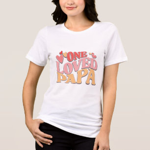 Papa kärlekscitat t shirt