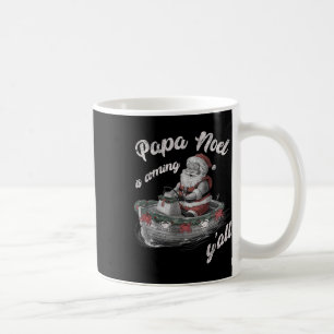 Papa Noel kommer ni alla Cajun jul Louisiana Kaffemugg