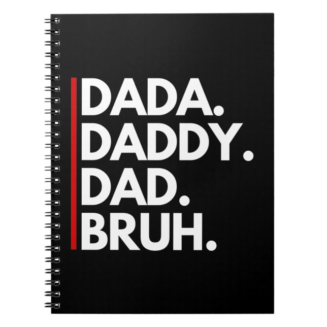 PAPA PAPPAN PAPPA BRUH ANTECKNINGSBOK (Framsidan)