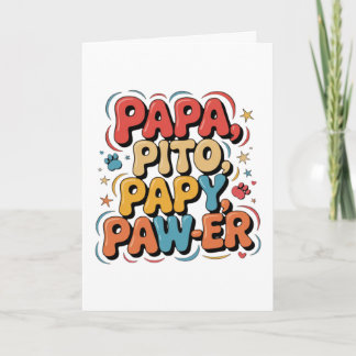 Papa Pito Pappy Pawer Kort