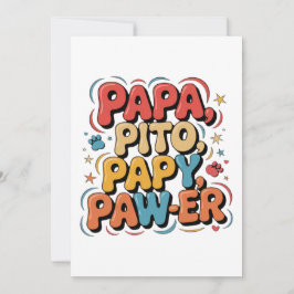 Papa Pito Pappy Pawer Tack Kort