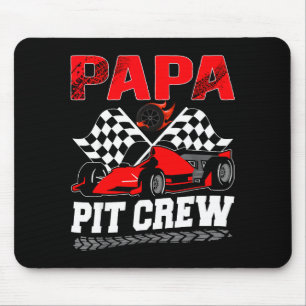Papa T Crew Racing Familj Racing Bil Födelsedags P Musmatta