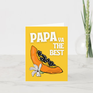 Papa Ya det Bästa Kortet Kort