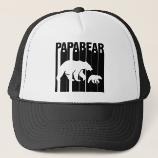 Papabjörn Bear Far Pappa Fars dag. Keps