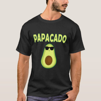 Papacado Avocado Pappa Fars dag Far Pappa T Shirt