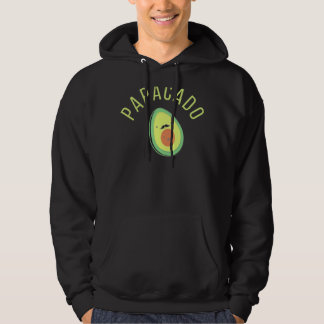 Papacado och Avocado Far med barn Hoodie
