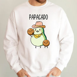 Papacado Tröja Lång Ärmad Tröja