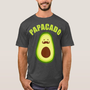Papacados roliga gåva till ny pappa baby annouatio t shirt