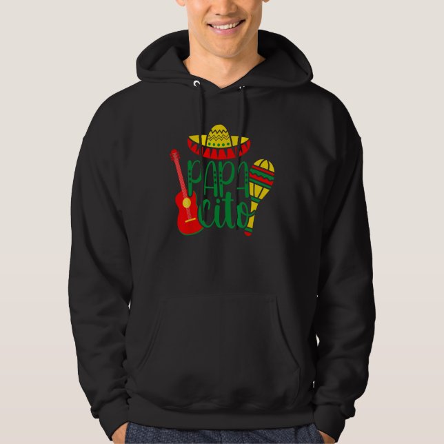 Papacito Family Cinco De Mayo Matchin Couple Mexic Hoodie (Framsida)