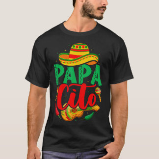 Papacito Mamacita Cinco De Mayo Rolig Match för Pa T Shirt