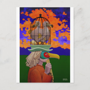 Papageno eller Birdcatcher Vykort