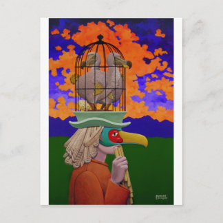 Papageno eller Birdcatcher Vykort