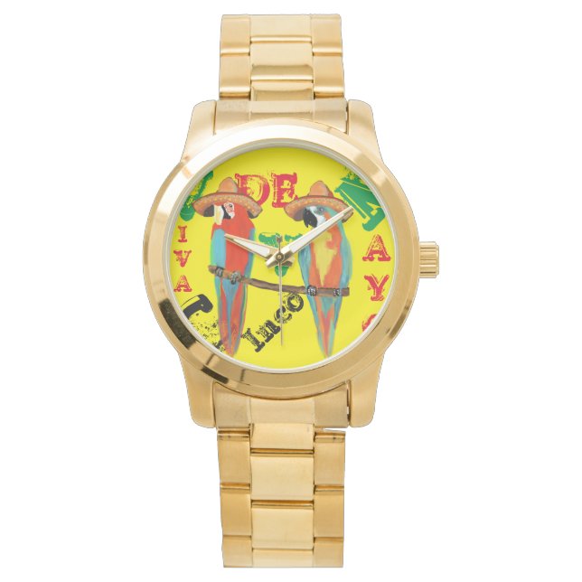 PAPAGOJER ARMBANDSUR (Framsida)