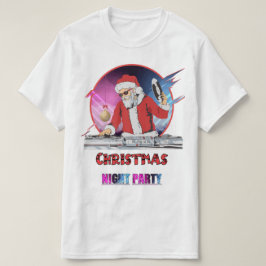 Papai Noel DJ Merry Christmas T Shirt