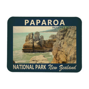 Paparoa National Park New Zealand Vintage Magnet