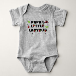 Papa's Little Ladybug - Cute T Shirt