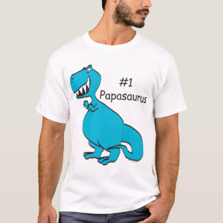 Papasaur grundläggande utslagsplats t shirt