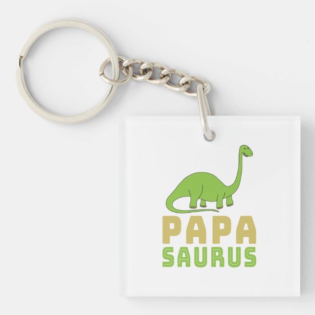 Papasaurus Dinosaur Brontosaurus Fars dag (Framsidan)