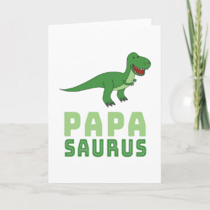 Papasaurus Dinosaur Tyrannosaurus Rex Fars dag Kort