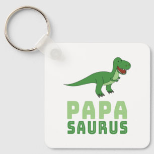 Papasaurus Dinosaur Tyrannosaurus Rex Fars dag Nyckelring
