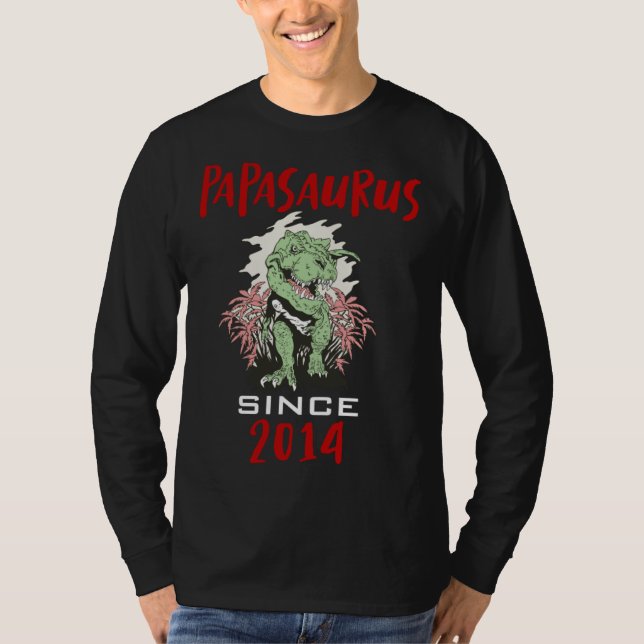 Papasaurus since 2014 t shirt (Framsida)
