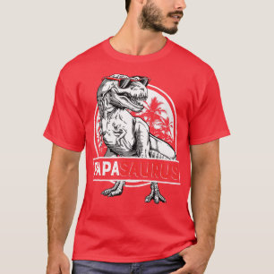 Papasaurus T rex Pappa Saurus Dinosaur Manar Pappa Shirt