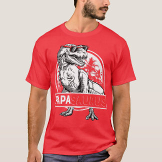Papasaurus T rex Pappa Saurus Dinosaur Manar Pappa Shirt