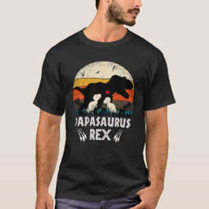 Papasaurus TRex Pappa Saurus Dinosaur Pappa Pappa T Shirt