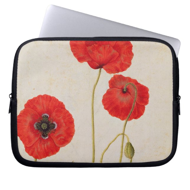 Papavar rhoeas, c.1568 laptop fodral (Framsidan)