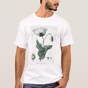 Papaver - somniferum från "Phytographie Medicale" Tee Shirt