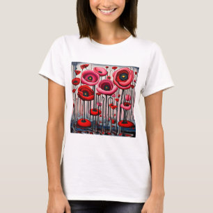 Papaveri Tubolari 7 T Shirt
