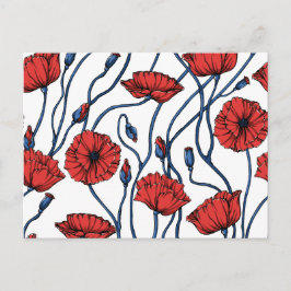 Papavers Vykort