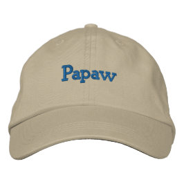 Papaw Broderad Keps