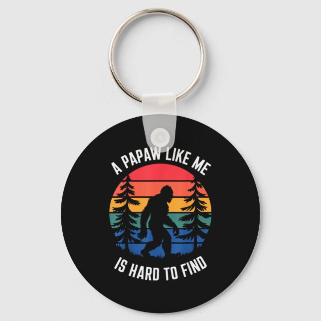 Papaw Design For Grandpa From Grandkids Father's D Nyckelring (Framsida)