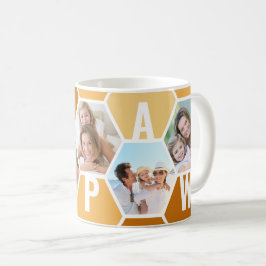 Papaw Editable 5 Photo 5 Brev Honeycomb Kaffemugg