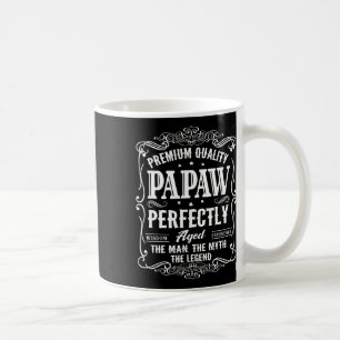 Papaw Fars dag Grandpa Gift För manar Kaffemugg