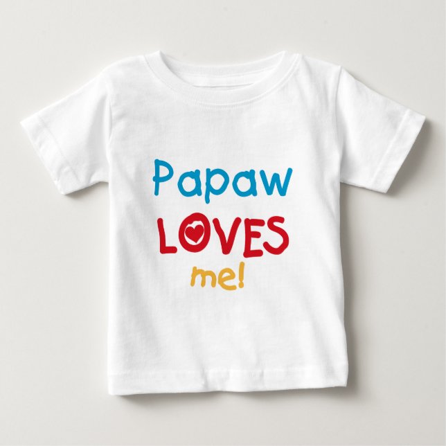 Papaw Kärlek Me T-shirts och presenter (Framsida)