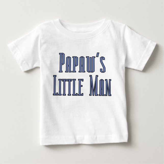 Papaws lille man t-shirt (Framsida)