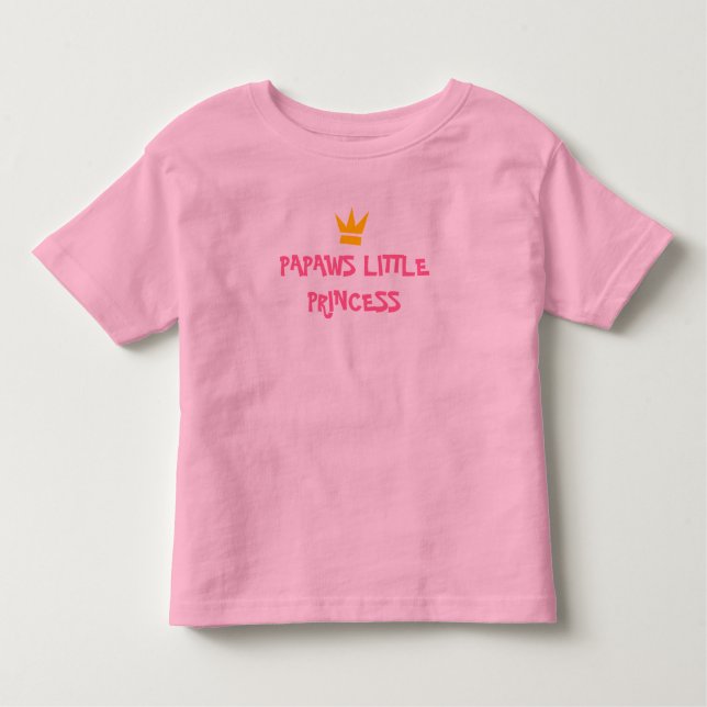 PAPAWS LITTLE PRINCESS SHIRT T (Framsida)