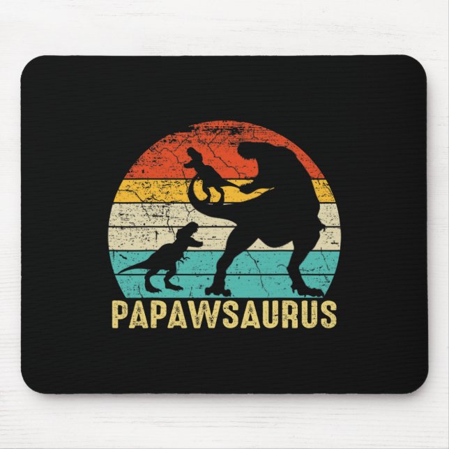 Papawsaurus Rex Papaw Dinosaur 2 Barn Fars Dag  Musmatta (Framsidan)