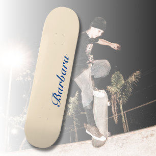 Papaya Elegant Namn Klassisk Trendig Mini Skateboard Bräda 18,5 Cm